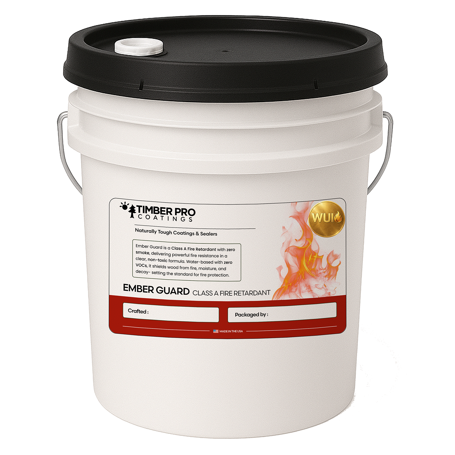 Ember Guard Pro | Class A Fire Retardant – Timber Pro Coatings USA